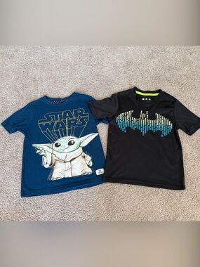 Star Wars and Batman Graphic Tees for Kids Size XS 4/5